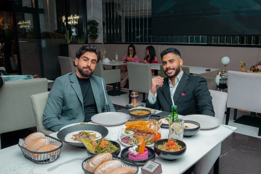 business meeting at Restaurant